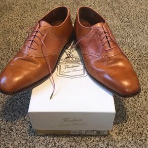 Brown/Light Pink Saddle Shoes. Men’s size 12